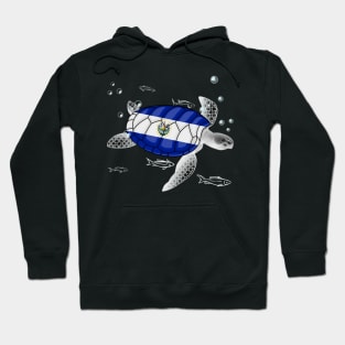 El Salvador Turtle Hoodie